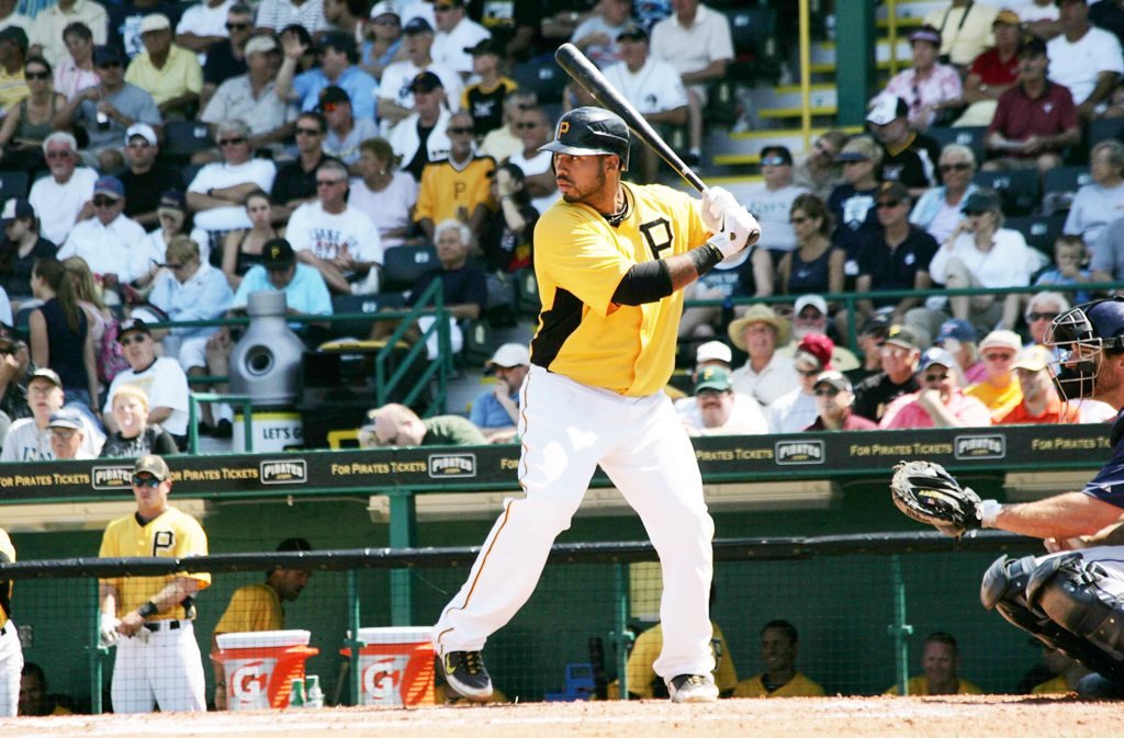 Andy Marte en Posición de bateo